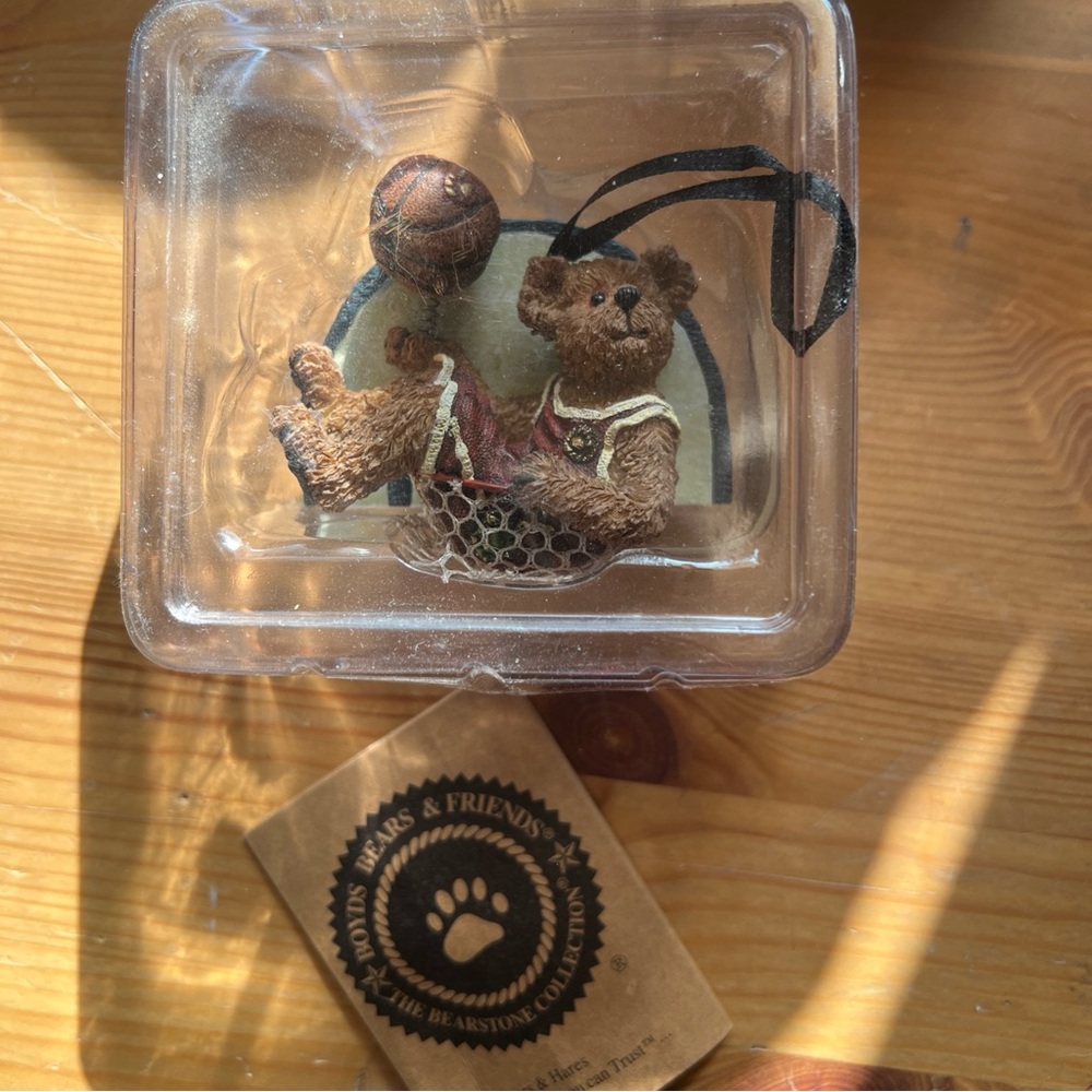 Boyds Bears Basketball Ornament